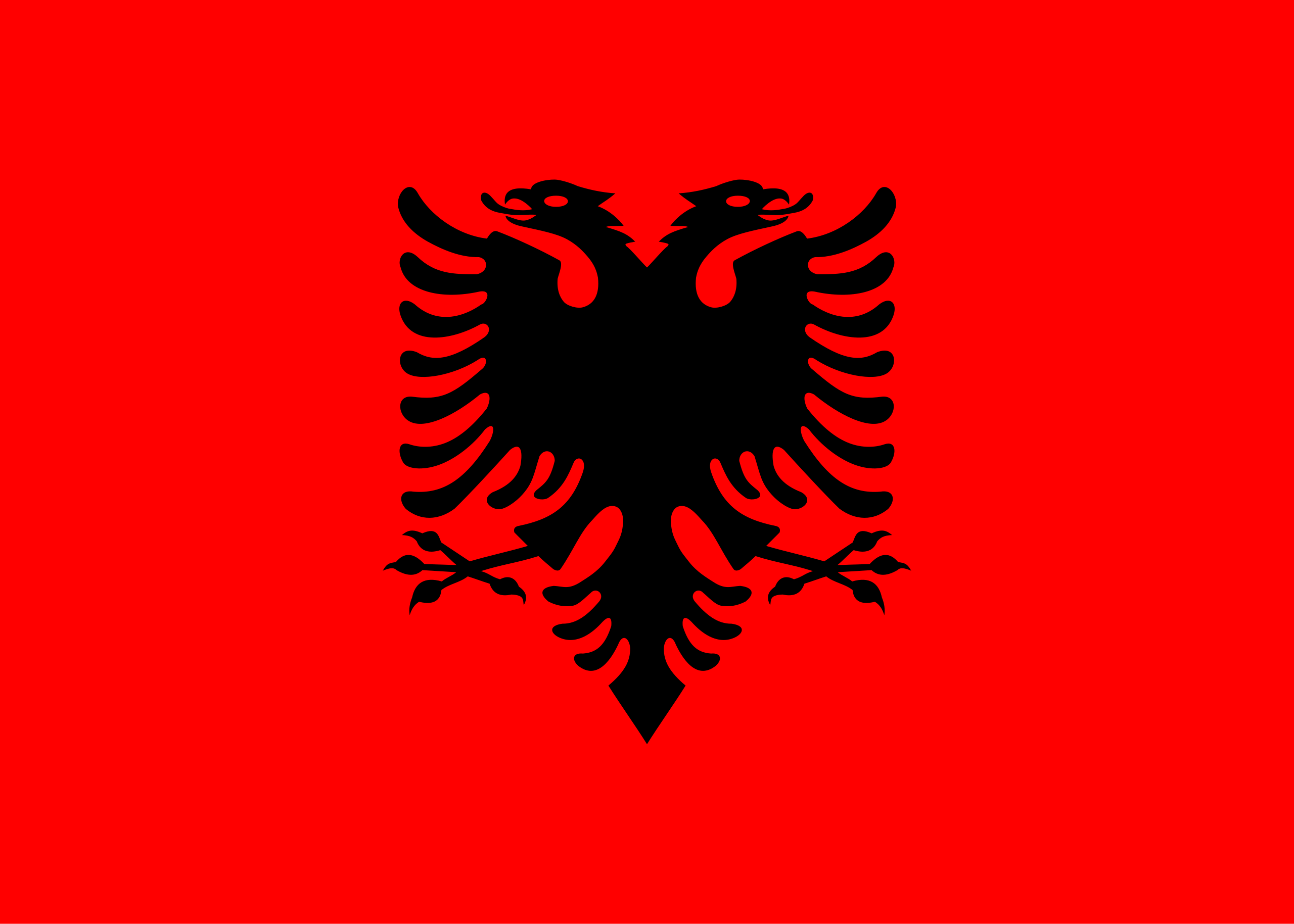Flag of Albania